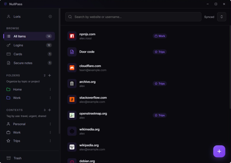 NullPass App